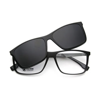 Bauhaus RS360 Polarized Magnetic Clip-On Sunglasses